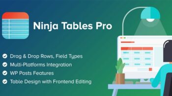 Ninja Tables Pro - The Fastest and Most Diverse WP DataTables Plugin