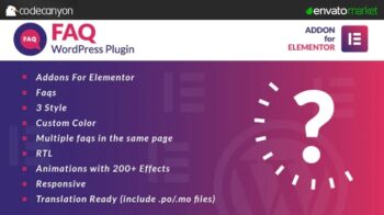 Faq for Elementor WordPress Plugin