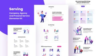 Serving - Service & Business Elementor Template Kit
