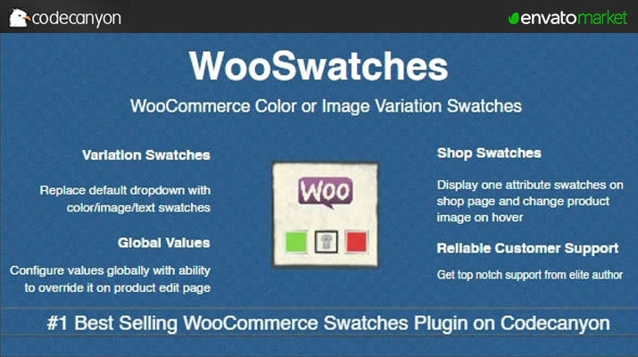 WooSwatches - Woocommerce Color or Image Variation Swatches