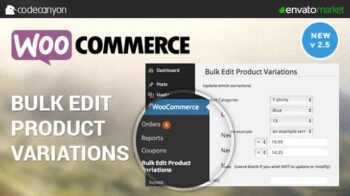 Woocommerce Bulk Edit Variable Products & Prices