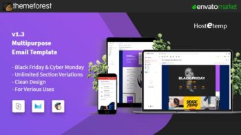 Hostetemp - Multipurpose Email Templates