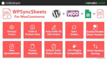 WooSheets (WPSyncSheets) - Manage WooCommerce Orders with Google Spreadsheet