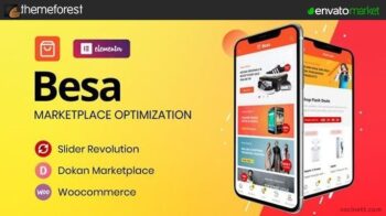 Besa - Elementor Marketplace WooCommerce Theme