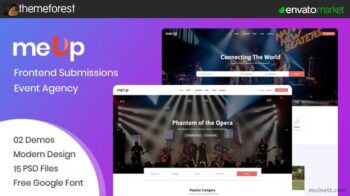 Meup – Marketplace Events WordPress Theme