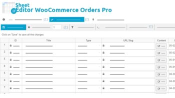 WP Sheet Editor - WooCommerce Orders Pro