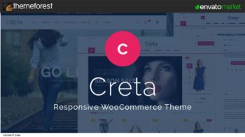 Creta - Flower Shop WooCommerce WordPress Theme
